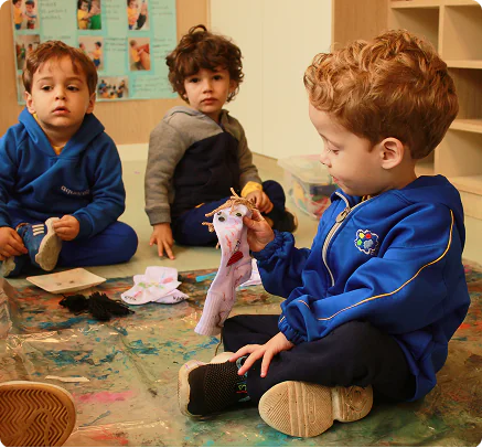 Atividades estimulantes — Maternal Aquarela School