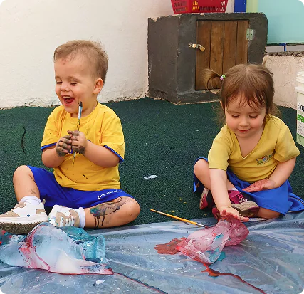 Atividades estimulantes — Mini Maternal Aquarela School