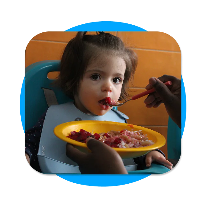 Introdução alimentar no Berçário da Aquarela School