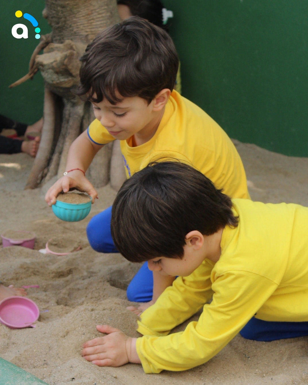 Sala de leitura da Aquarela School