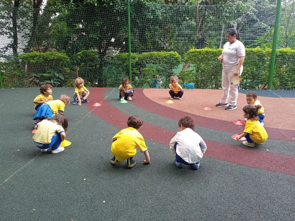 Sala de atividades artísticas da Aquarela School