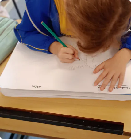 Hipótese de leitura e escrita — Jardim Aquarela School