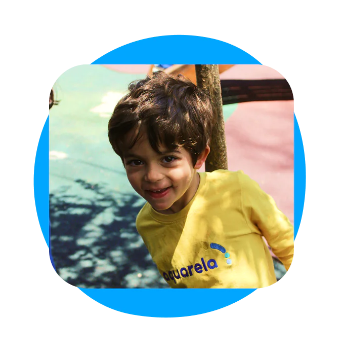 Recreação no integral do Maternal da Aquarela School