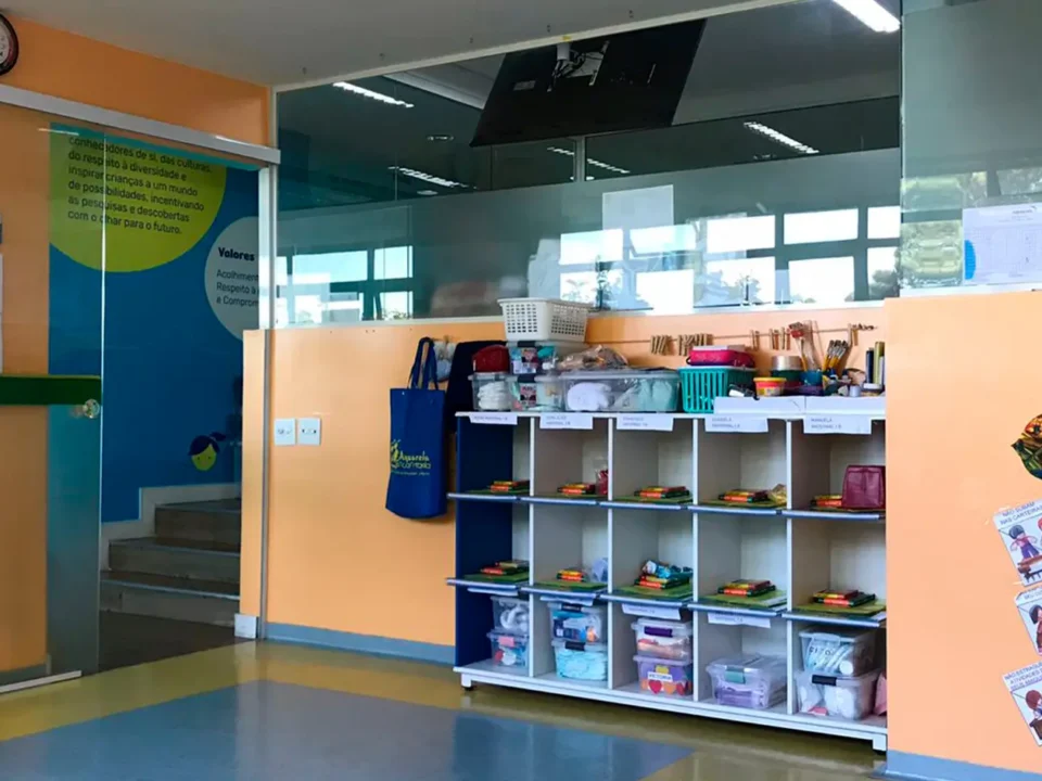Salas de aula Aquarela School